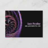 FractalPsyビッグ名刺 名刺 (裏面)