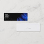 FractalSeaFan スキニー名刺 (正面/裏面)