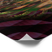 Fractapond サイケデリック Visionsポスター ポスター (角)