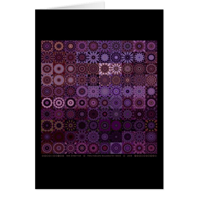 Fractascope Kaleidestry 10x10 (正面)