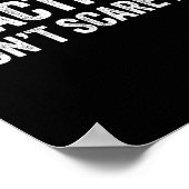 Fractions Dont Scare Me _ Funny Math Teacher  ポスター (角)