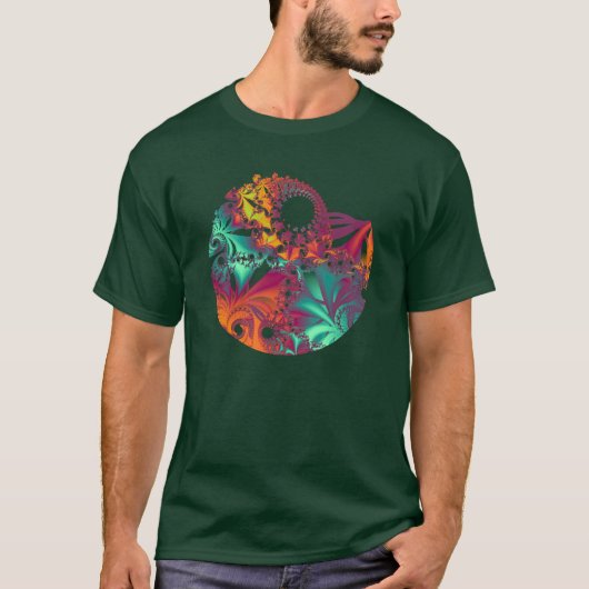 Fractoidの螺線形のver。 2 tシャツ (正面)