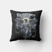 Fracture - Gothic Streetwear Design クッション (裏面)
