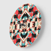 Fractured Harmony ラージ壁時計 (傾斜)