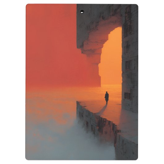 Fractured mind No. 1 クリップボード (裏面)