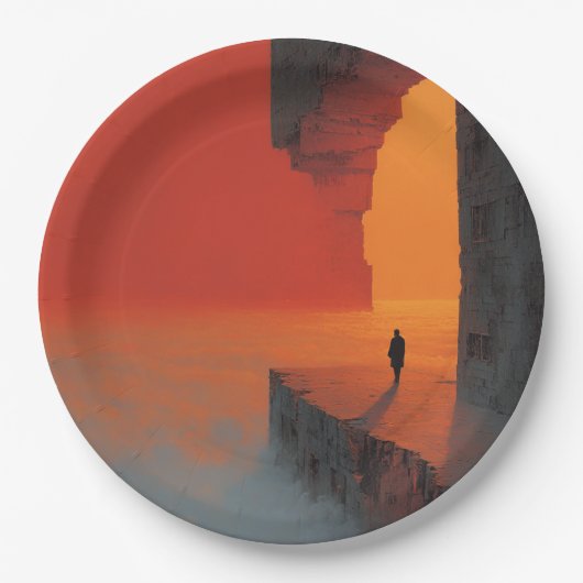 Fractured mind No. 1 ペーパープレート (正面)