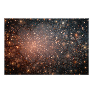 Fractured Nebula Cosmic Web Glow フォトプリント