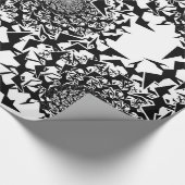 FractylのPterodactylの群れ ラッピングペーパー (角)