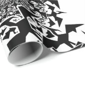 FractylのPterodactylの群れ ラッピングペーパー (ロールコーナー)