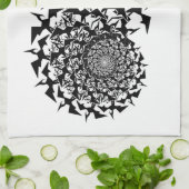 FractylのPterodactyl キッチンタオル (折り畳み)