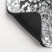 FractylのPterodactyl 2の群れ マウスパッド (コーナー)