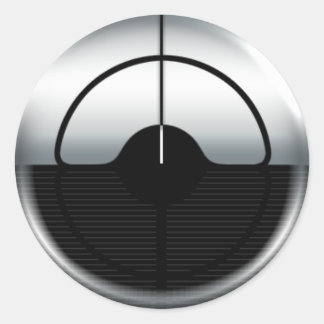 FraggedNation.com PC/ラップトップ・ステッカー ラウンドシール