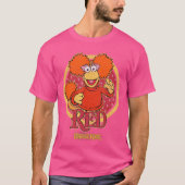 Fraggle Rock Red Circle vintage Tシャツ (正面)
