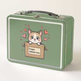 Fragile: Contains Love メタルランチボックス