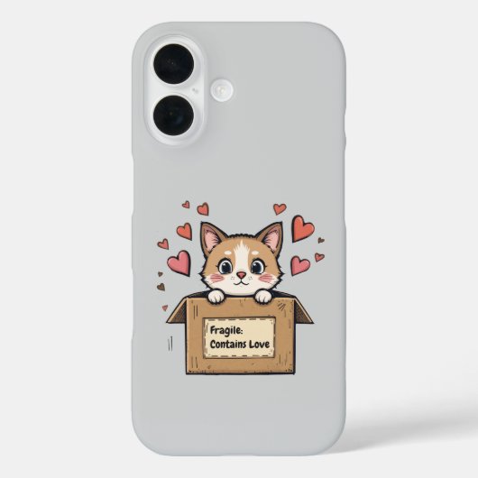 Fragile: Contains Love Case-Mate iPhoneケース (裏面)