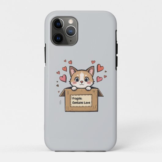 Fragile: Contains Love Case-Mate iPhoneケース (裏面)