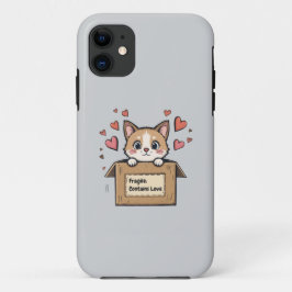 Fragile: Contains Love iPhone 11 ケース