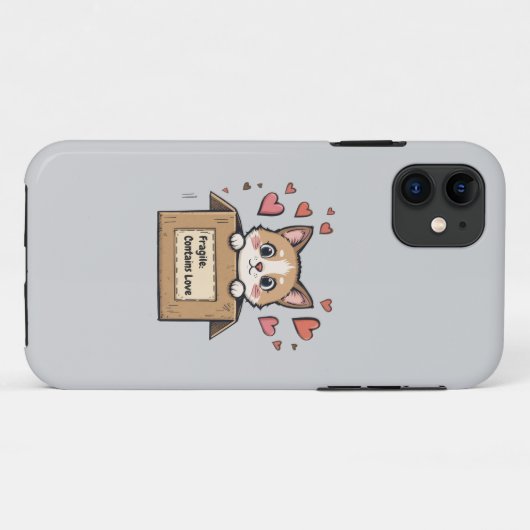 Fragile: Contains Love Case-Mate iPhoneケース (裏面(横))