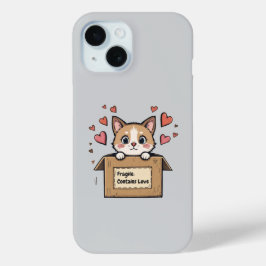 Fragile: Contains Love iPhone 15ケース