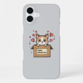 Fragile: Contains Love iPhoneケース (裏面)