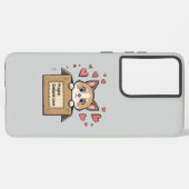 Fragile: Contains Love Samsung Galaxyケース (裏面横)