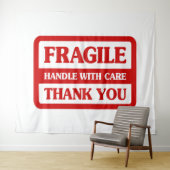 Fragile Handle With Care タペストリー (インサイチュ(横))