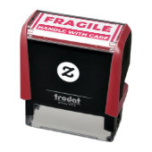 Fragile (Handle with Care Order) Business Office セルフインキングスタンプ (商品)