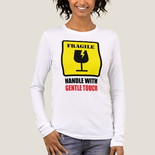 Fragile - Handle with Gentle Touch トライブレンドＴシャツ (正面)