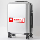 Fragile Stickers Handle with Care シール (スーツケース)