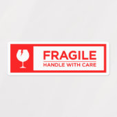Fragile Stickers Handle with Care ラベル (デザイン1)