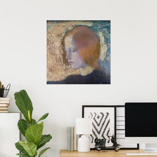 Fragment by Helene Schjerfbeck ポスター (ホームオフィス)