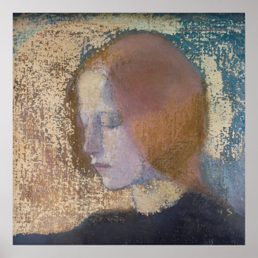 Fragment by Helene Schjerfbeck ポスター (正面)