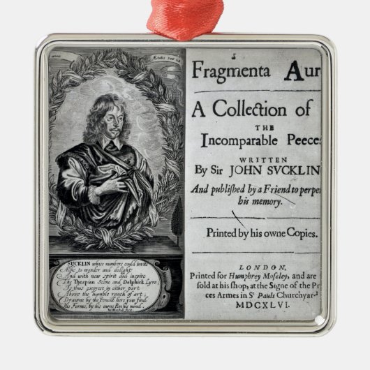 Fragmenta Aureaコレクション メタルオーナメント (正面)