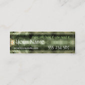 Fragmenteのプロフィールカード スキニー名刺 (正面)