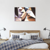 Fragmented Architecture キャンバスプリント (インサイチュ (寝室))