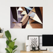 Fragmented Architecture ポスター (ホームオフィス)