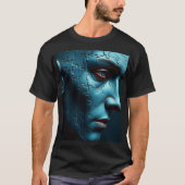 Fragmented Mind: Jigsaw Puzzle Head Tシャツ (正面)