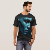 Fragmented Mind: Jigsaw Puzzle Head Tシャツ (正面フル)