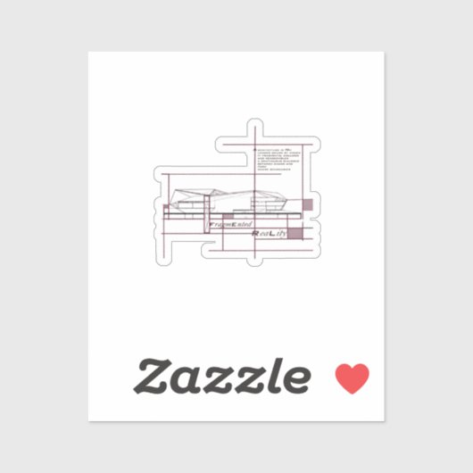 Fragmented Reality – Architectural Expression シール (シート)