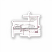 Fragmented Reality – Architectural Expression シール (正面)