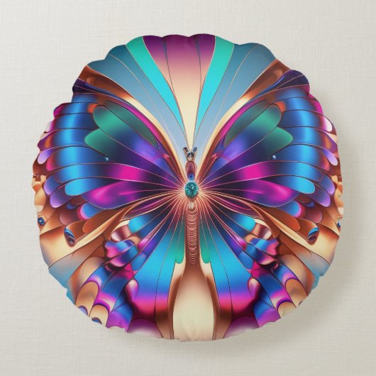 Fragmentos de Mariposa ラウンドクッション (正面)