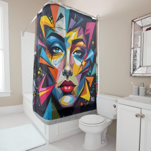 Fragments Of Identity - シャワーカーテン (インサイチュ)