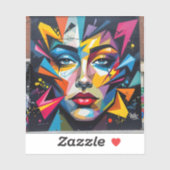 Fragments Of Identity - Square Vinyl シール (シート)