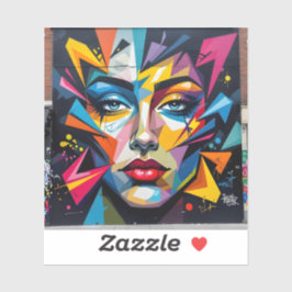 Fragments Of Identity - Square Vinyl シール