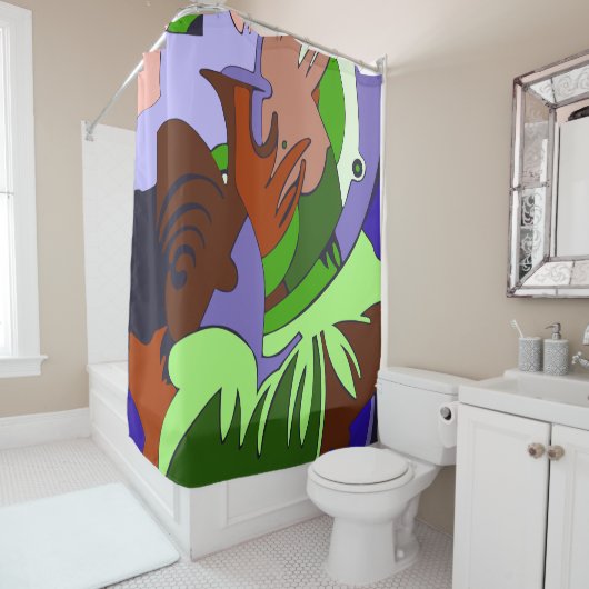 Fragments of Time シャワーカーテン (インサイチュ)