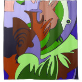 Fragments of Time シャワーカーテン (正面)