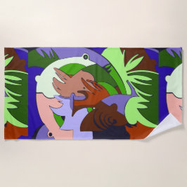 Fragments of Time ビーチタオル