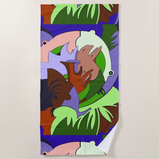 Fragments of Time ビーチタオル (正面)