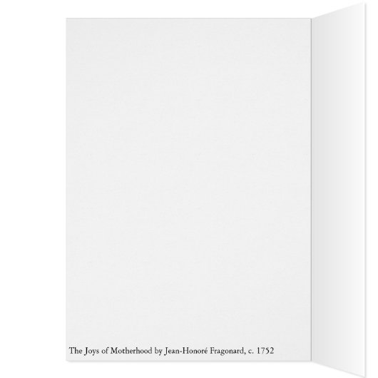 Fragonardによる母性の喜び (内側 (左))