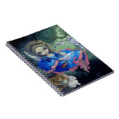 "Fragonardの振動のアリス"ノート ノートブック (右側)